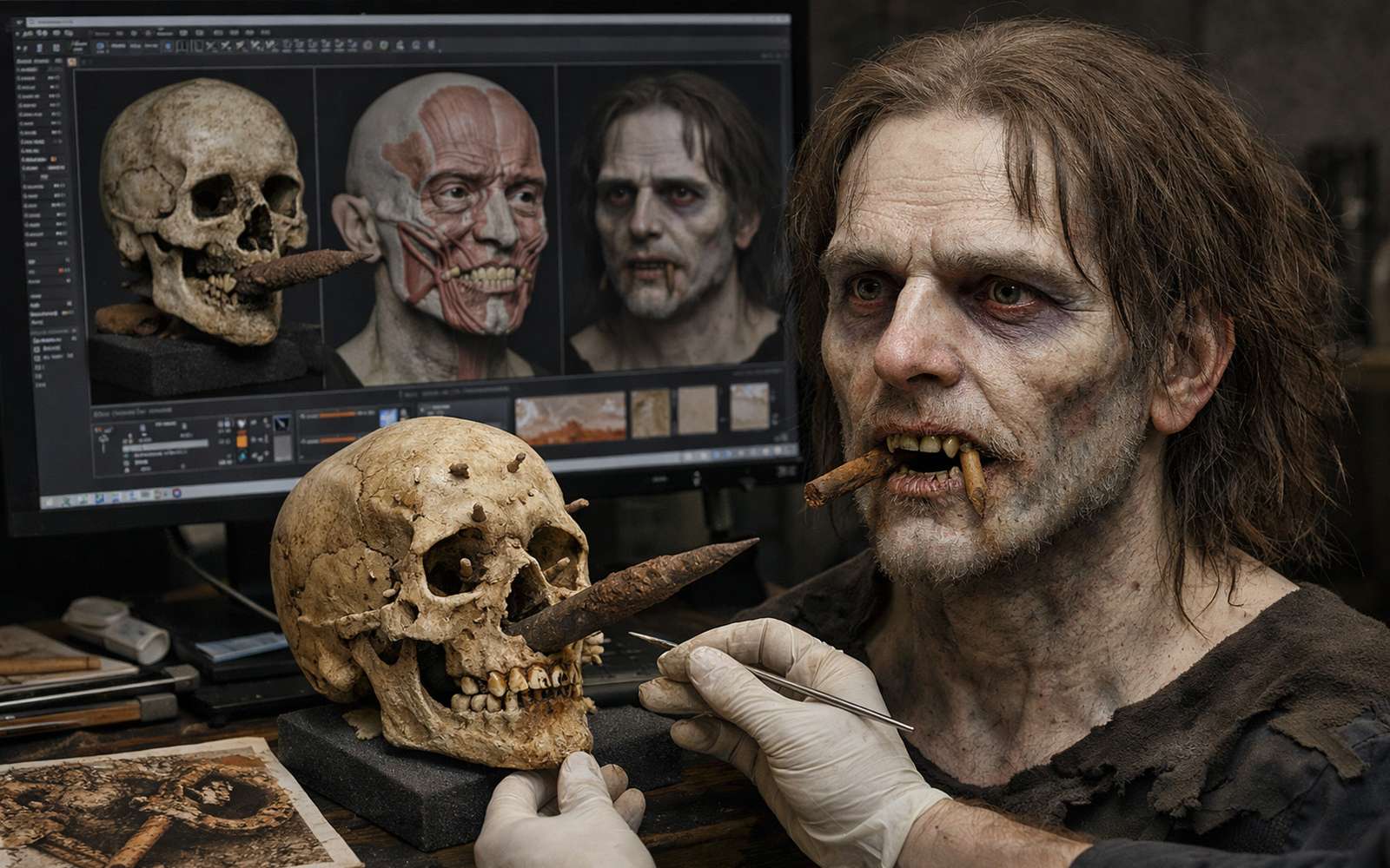 Décapité puis enterré sous des pierres, ce « vampire » du XVIe siècle révèle enfin son visage