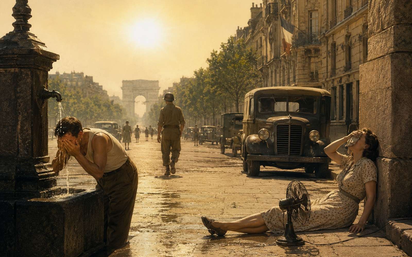 Le jour où une canicule s'est déclenchée... en mai 1945 !
