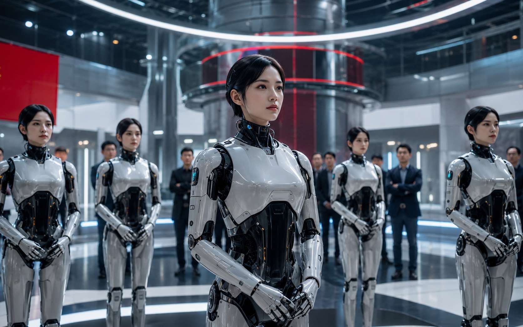 Ces nouveaux robots humanoïdes chinois ressemblent à de véritables êtres humains