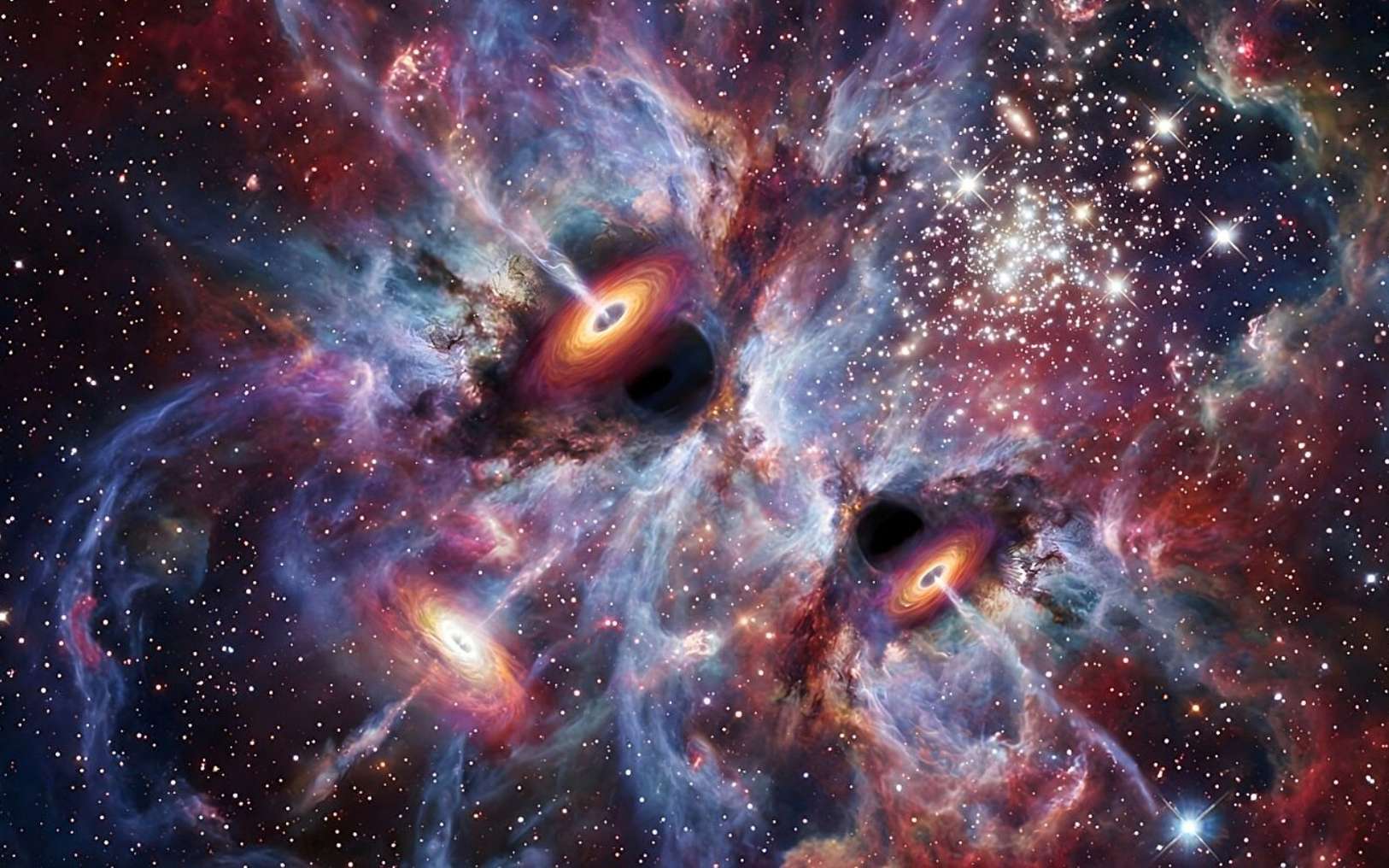 Cette découverte pourrait enfin expliquer la naissance des trous noirs géants