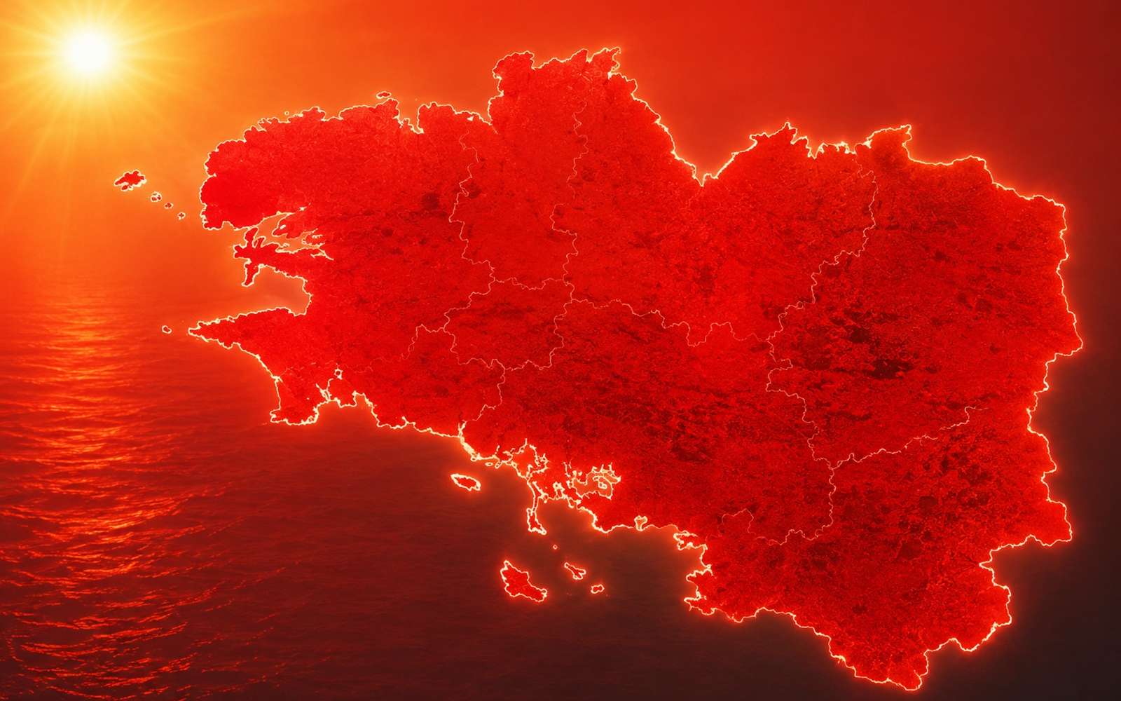 Le jour où la Bretagne a vécu l'impensable avec plus de 41 °C dans un petit village !