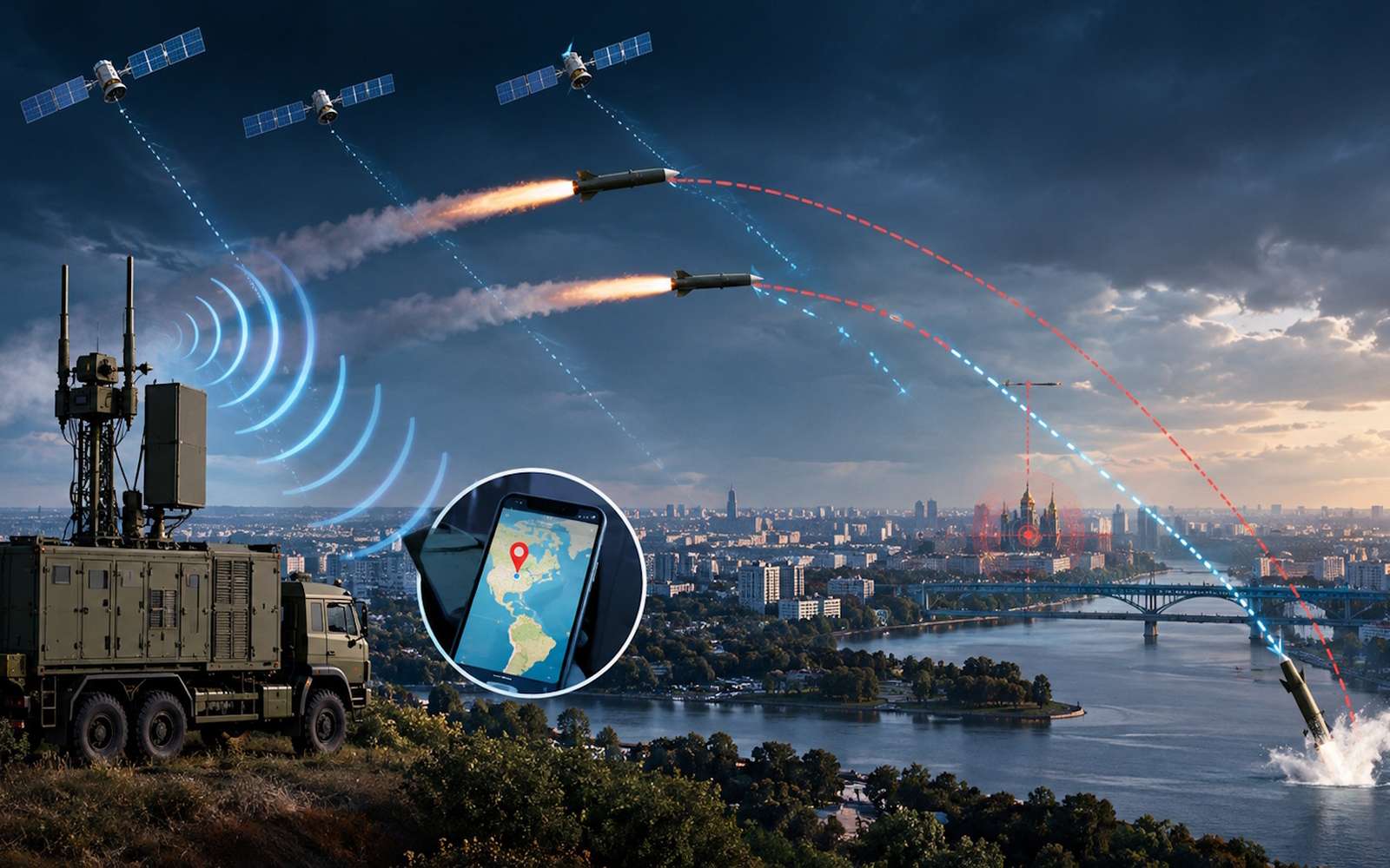 Des missiles russes hypersoniques fonçaient vers Kyiv : une mystérieuse technologie ukrainienne aurait changé leur trajectoire