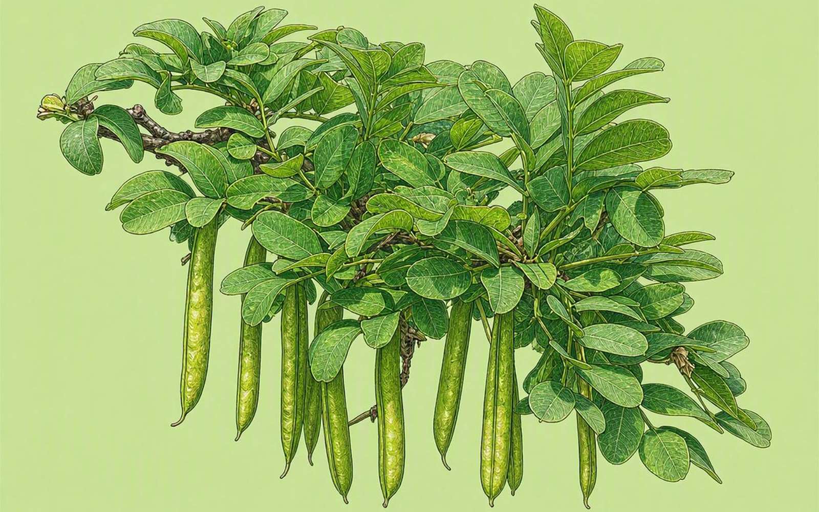 La plante de la semaine : l'étonnant arbre qui résiste à tout et fait pousser des petits pois... en hauteur !