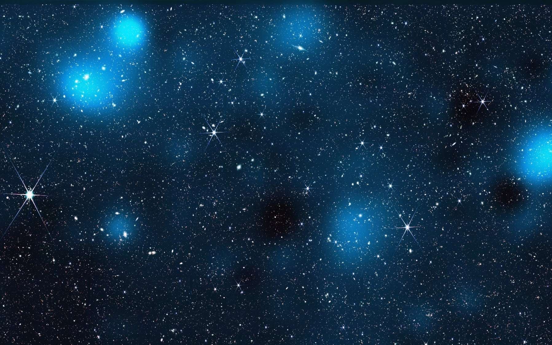 Cette carte de la matière noire obtenue par le télescope James-Webb montre un Univers que personne n’avait vu