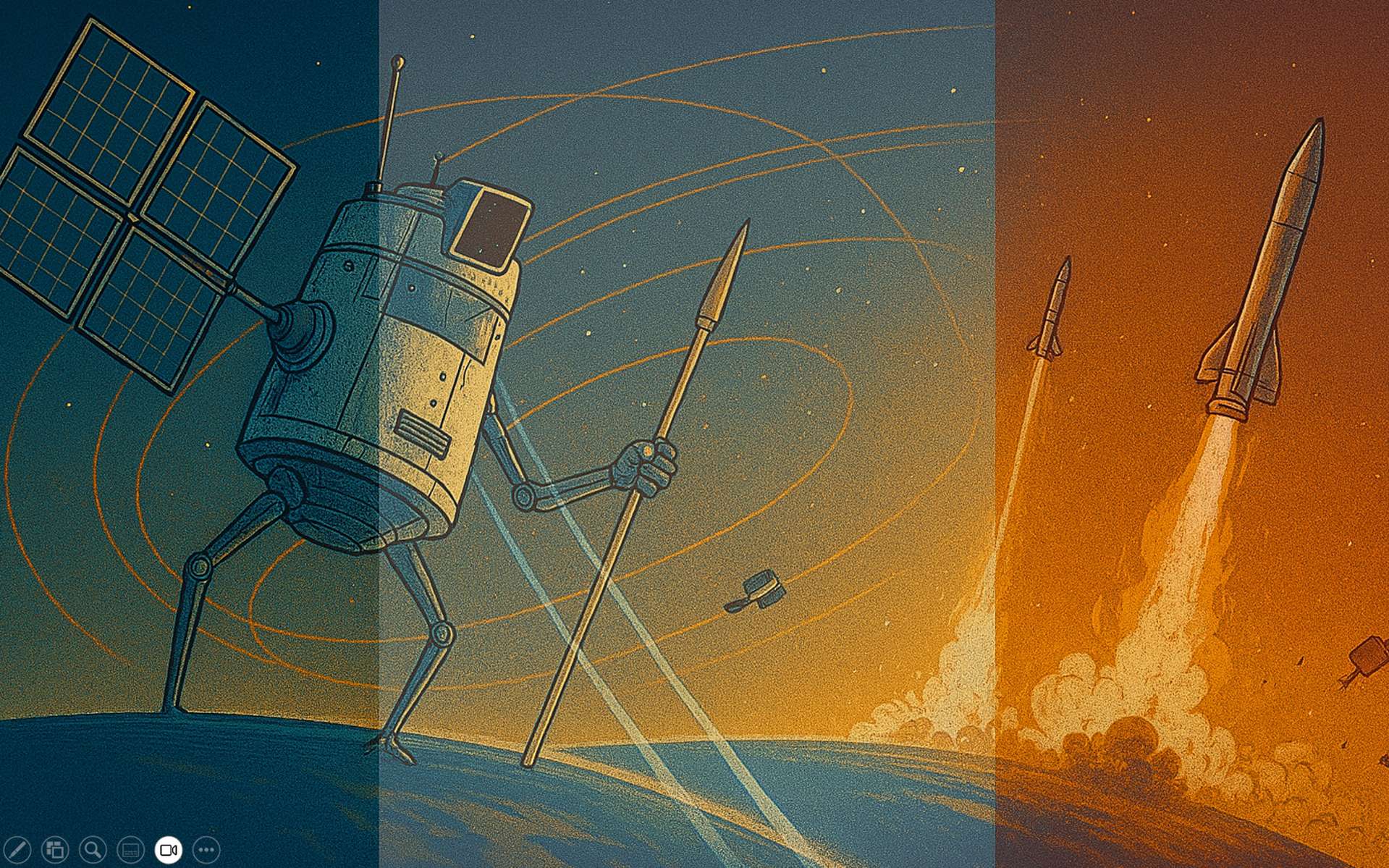 Guerre des étoiles « made in France », épisode IV : un oeil sur les missiles