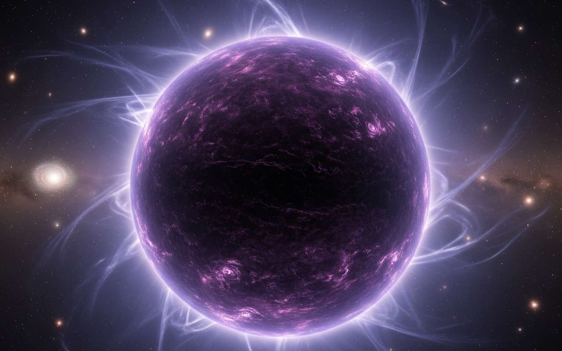 On commence peut-être à détecter des étoiles qui brûlent de la matière noire !