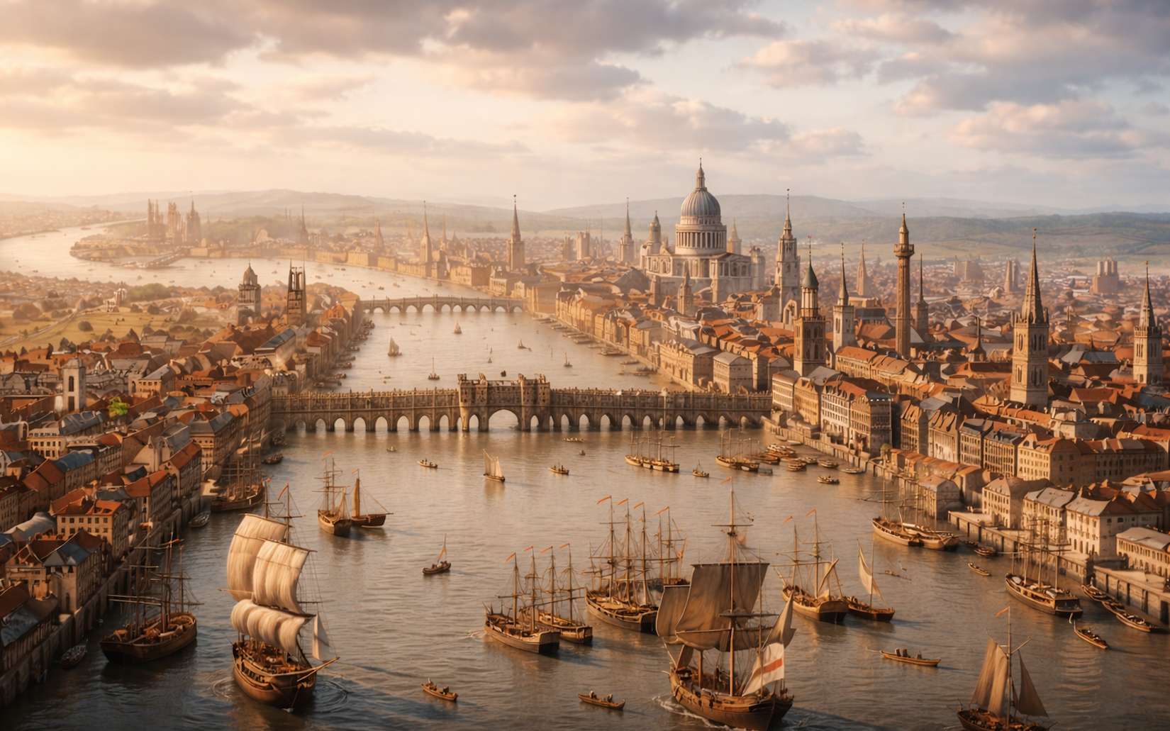 Cette vidéo recrée le Londres du XVIIIᵉ siècle avec un réalisme qui fascine