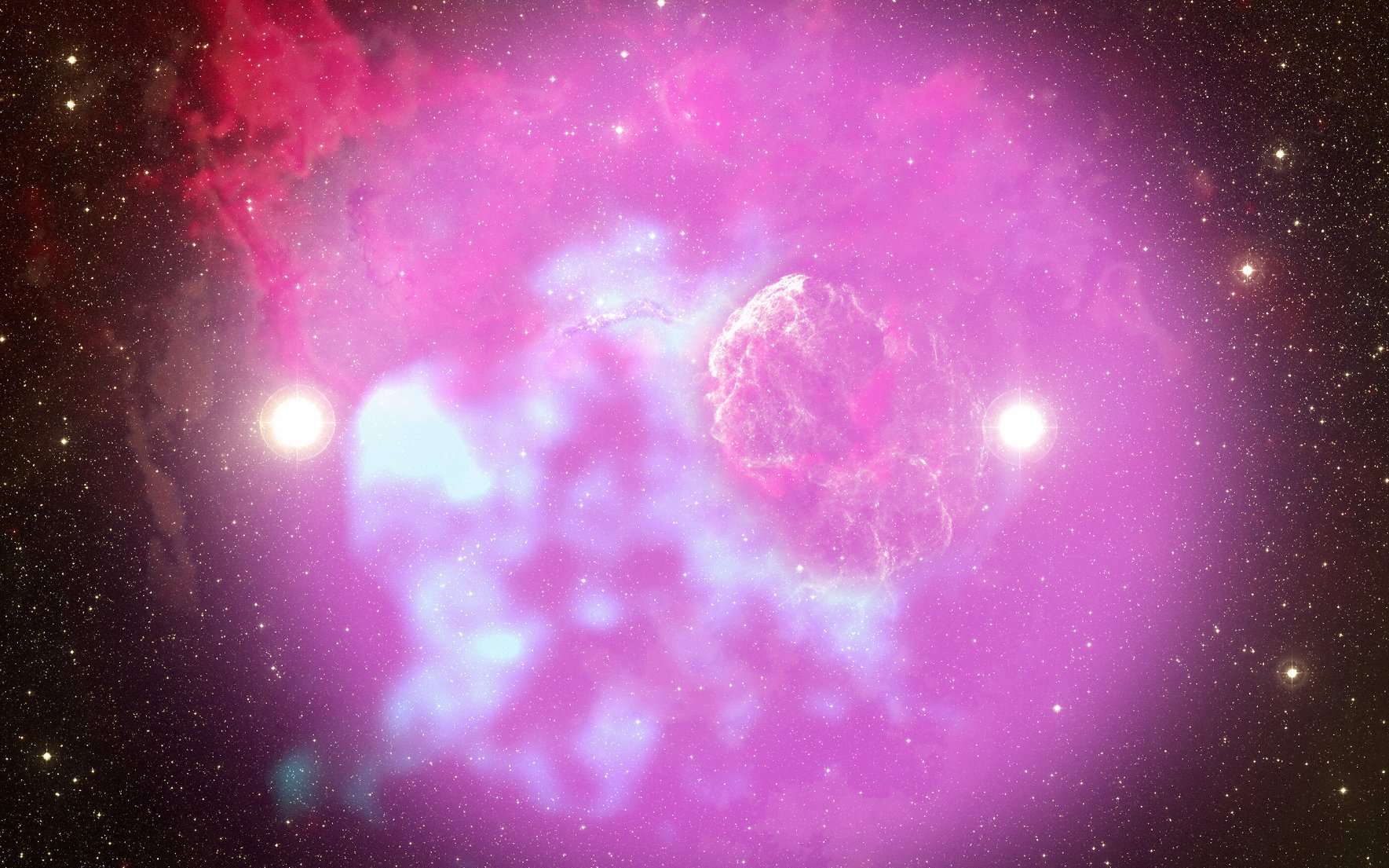 C'est du jamais-vu : on a découvert une supernova « binaire » !