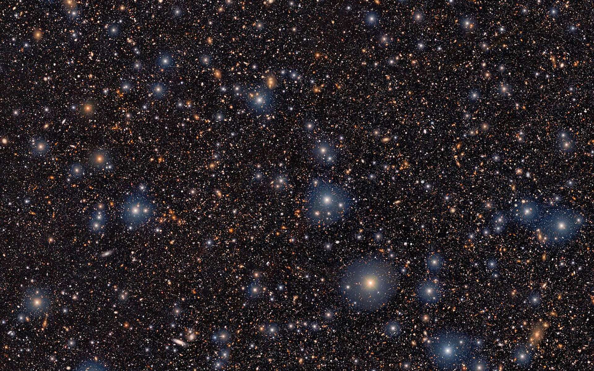 Les astronomes observent un géant cosmique en pleine construction, 5 000 fois plus massif que la Voie lactée !