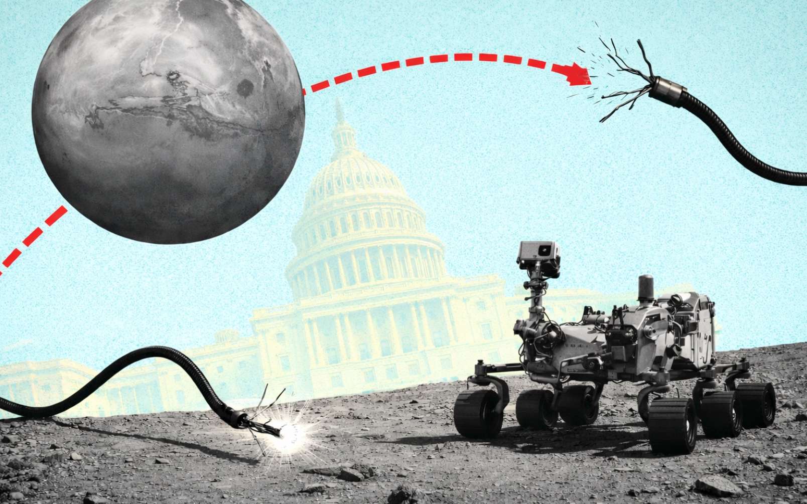 La Nasa sauvée par le Congrès, mais contrainte de renoncer à un rêve martien