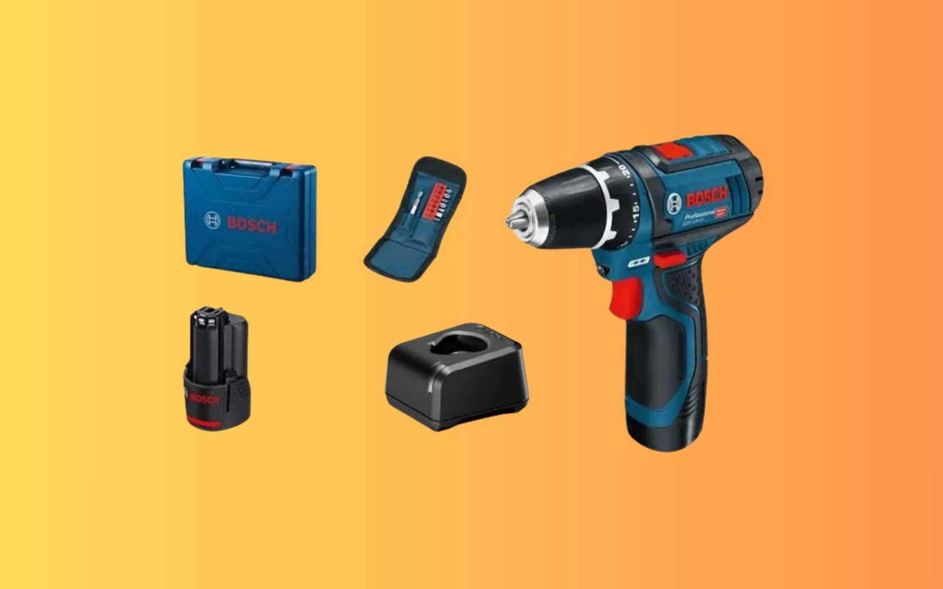 Les bricoleurs regardent de près cette perceuse-visseuse Bosch en forte promo