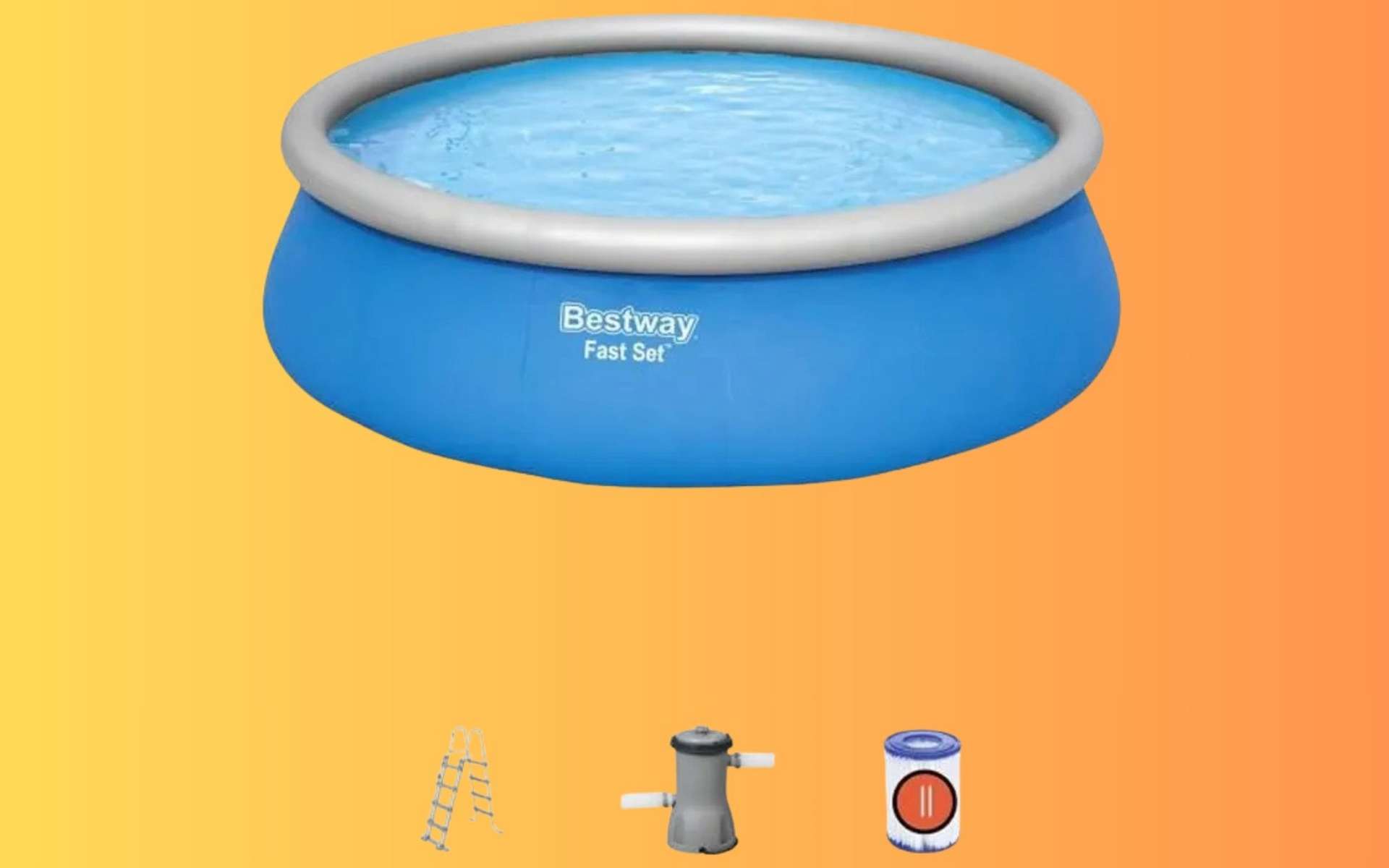 Soldes d'été : cette piscine hors sol Bestway fait l'unanimité durant la canicule