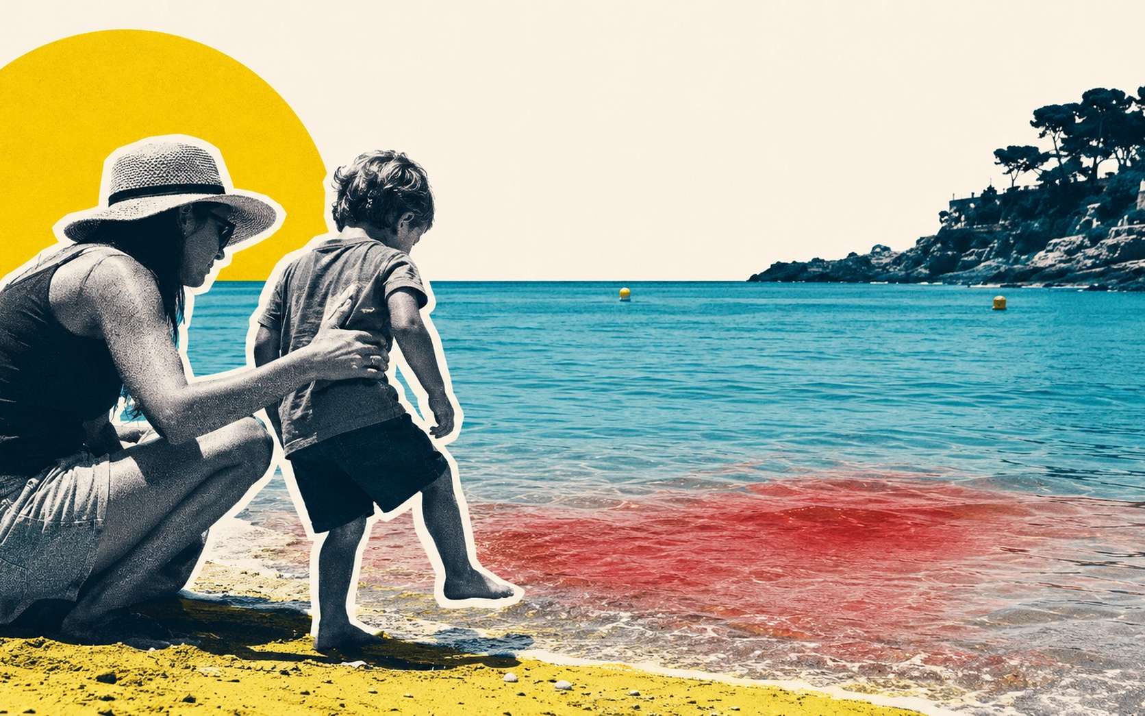 La carte vire au rouge sur certains littoraux : voici les plages qu'il faut vraiment éviter cet été