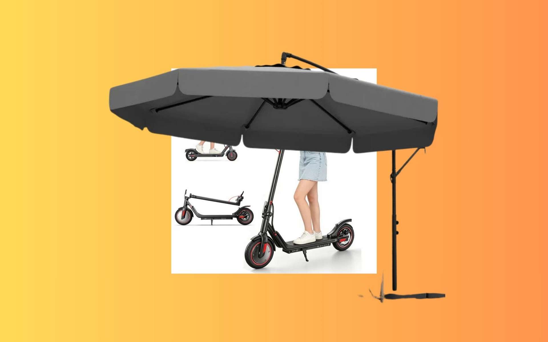 Ce parasol grand format est l'un des meilleurs bons plans des soldes Cdiscount