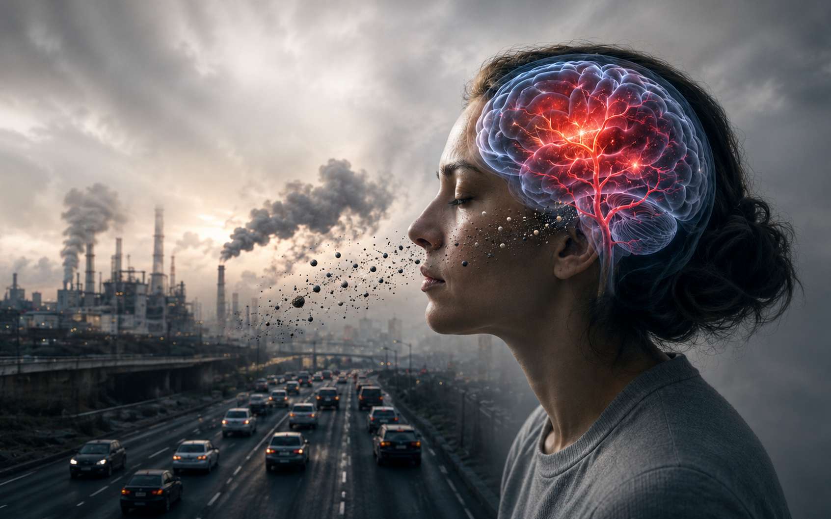 Pollution de l'air : les IRM révèlent des lésions inquiétantes dans le cerveau