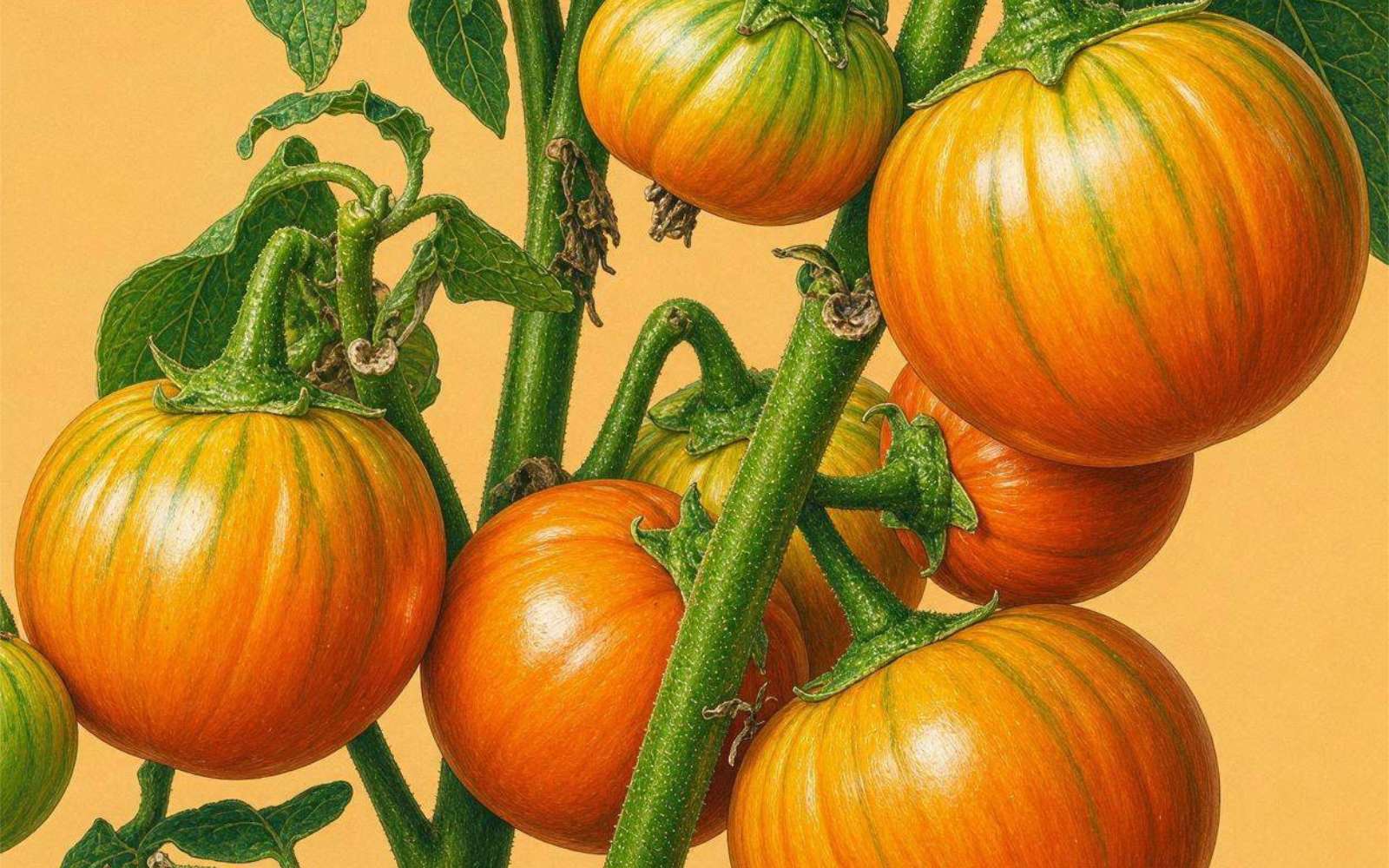 La plante de la semaine : une tomate orange dans votre jardin ? Pas vraiment... et elle va vous étonner