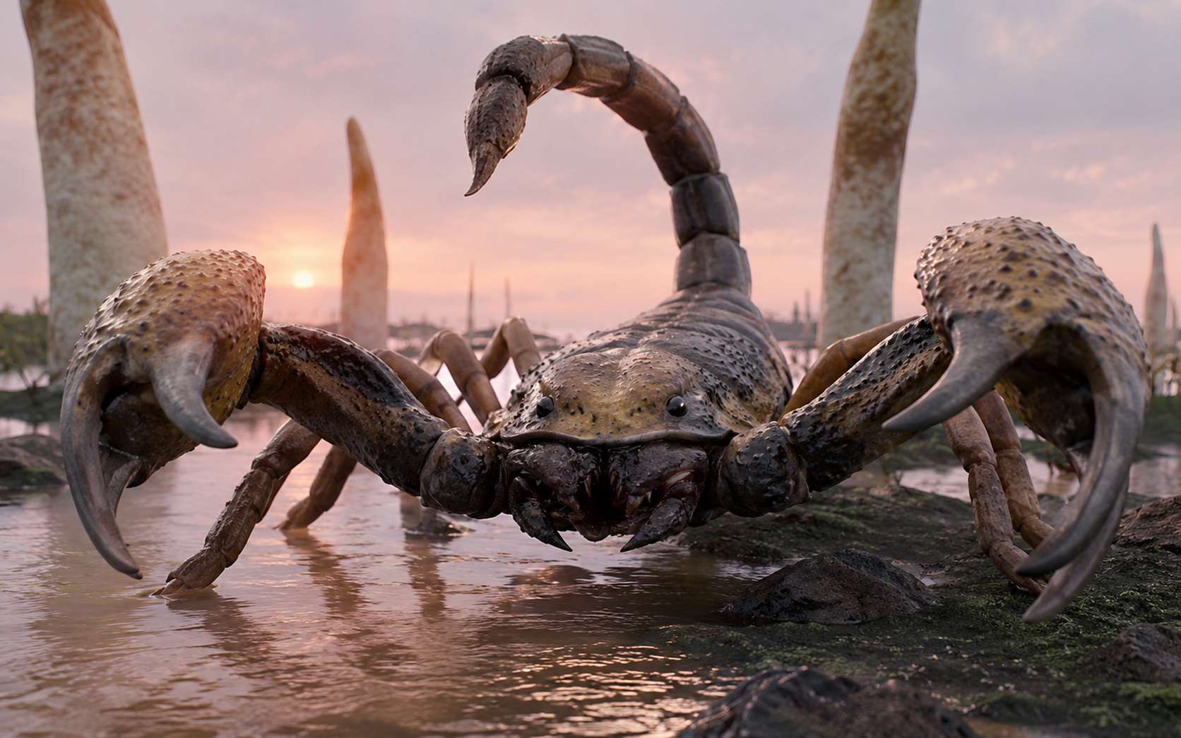 Des chercheurs identifient le plus grand scorpion de tous les temps : il mesurait plus d'un mètre !