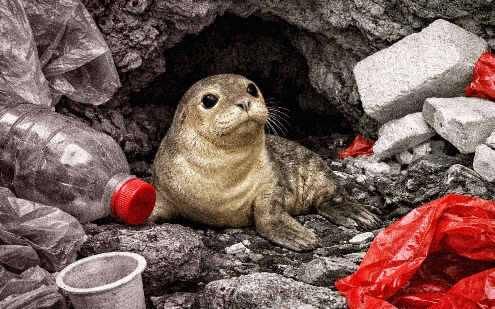 Rien n’est épargné : ces grottes marines censées protéger la vie sauvage sont devenues des décharges !