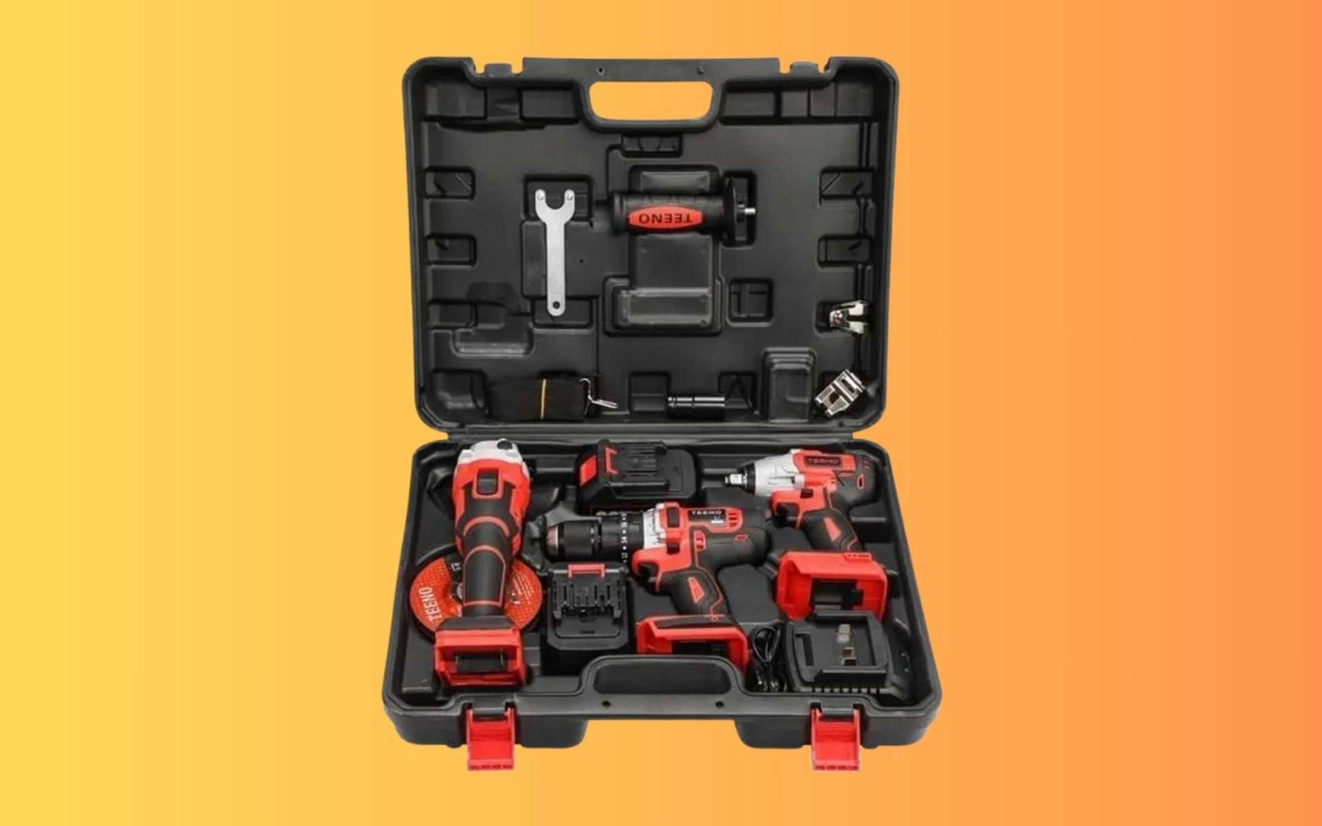 Trois outils, une seule promo : les bricoleurs se jettent sur ce pack TEENO à prix cassé