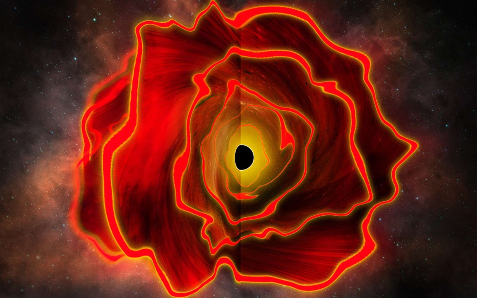 Des trous noirs géants cachés dans des étoiles : James-Webb a-t-il enfin percé le mystère des petits points rouges ?