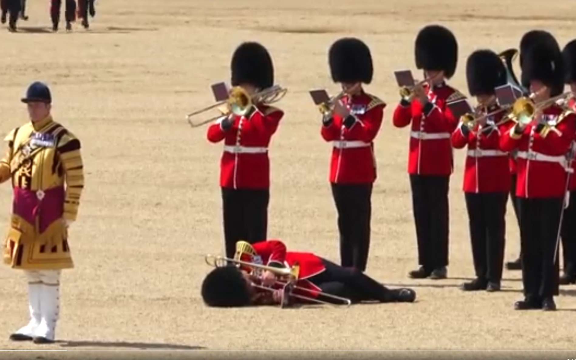 Le jour où il a fait si chaud à Londres que des gardes du roi se sont effondrés en pleine cérémonie