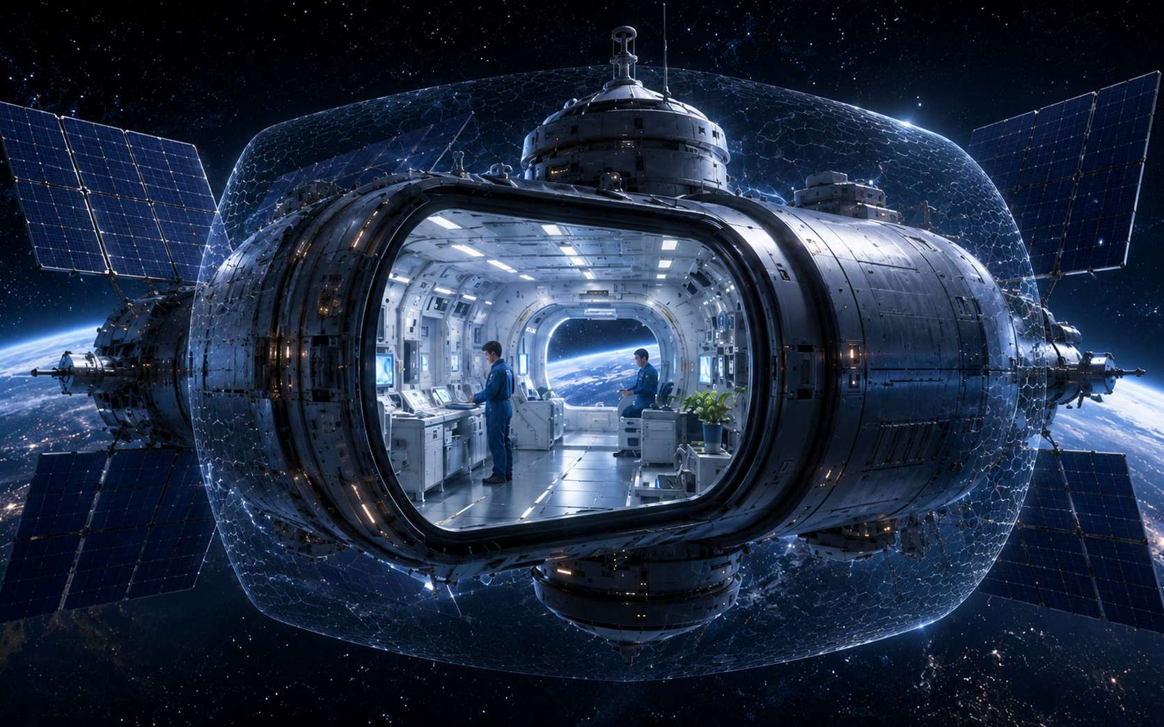 Un film plus fin qu'un cheveu pourrait protéger les astronautes des radiations spatiales