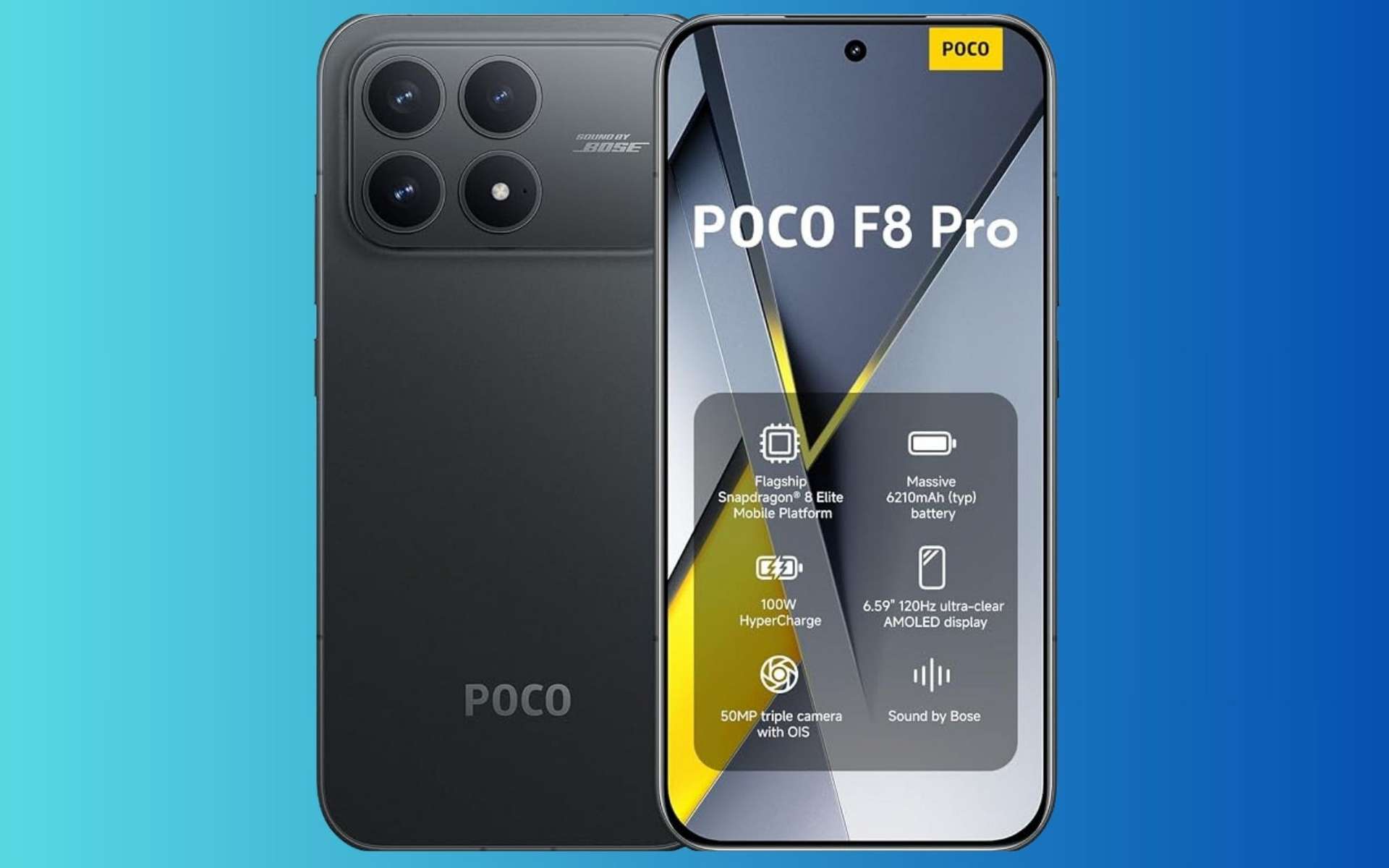 Amazon lâche une promo qui fait vibrer le Xiaomi Poco F8 Pro