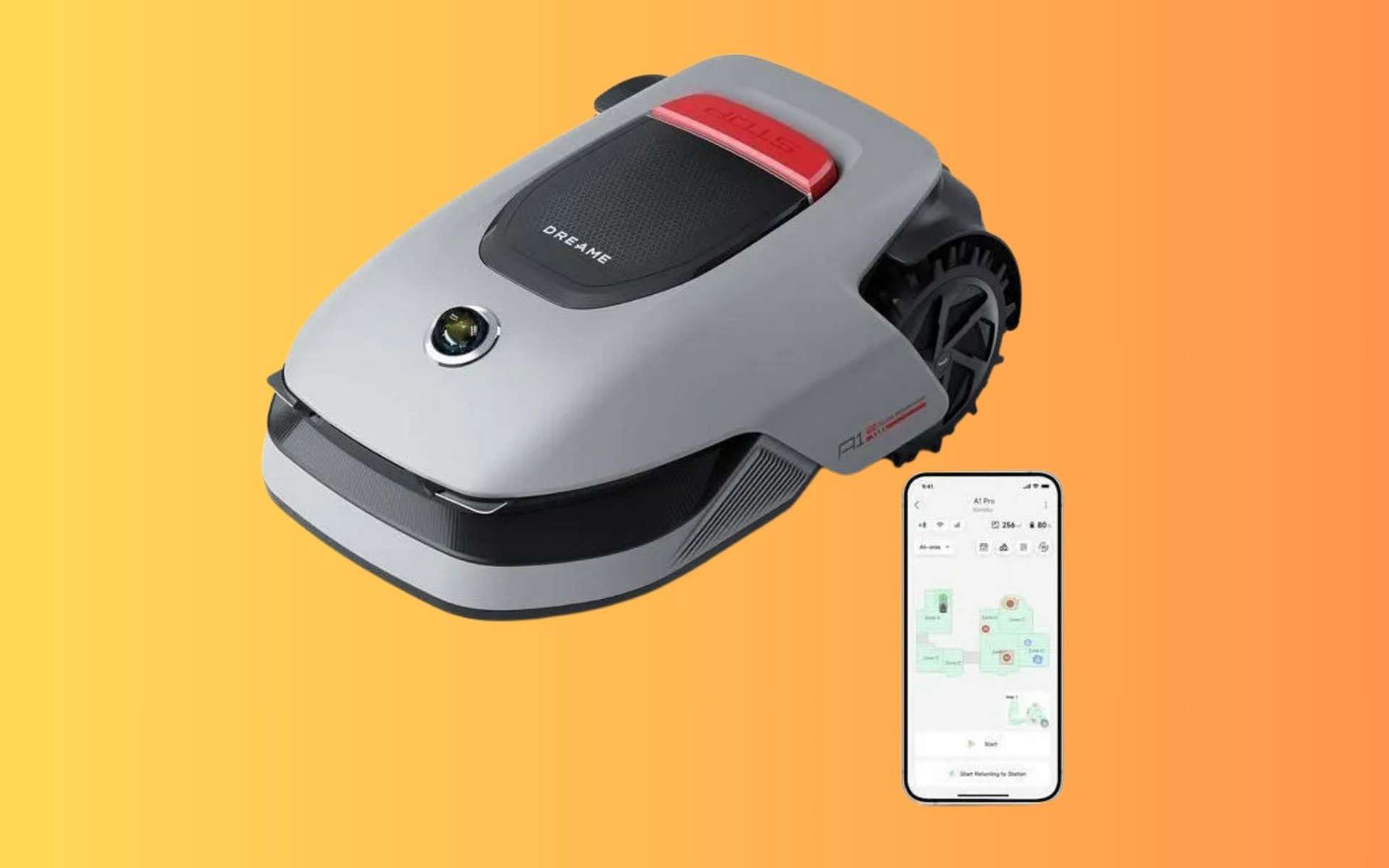 Plus besoin de sortir la tondeuse : ce robot sans fil en promo travaille pour vous