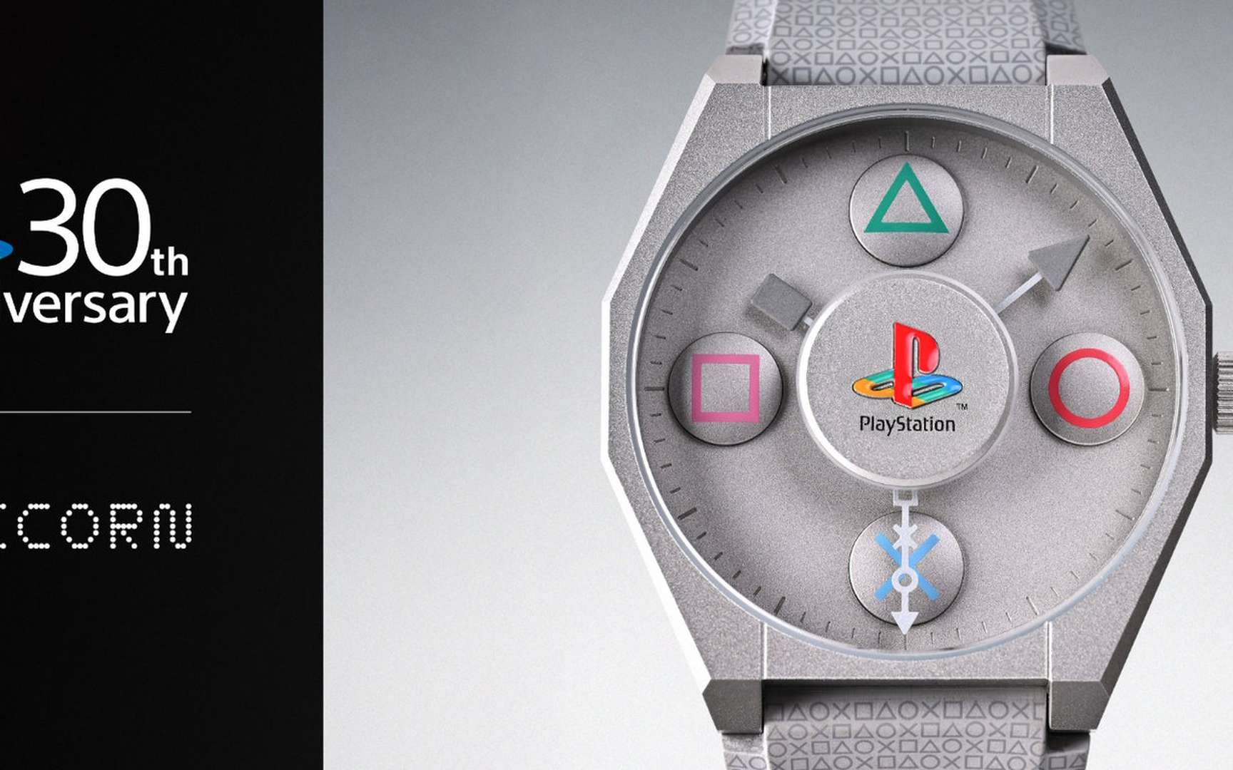 La PlayStation célèbre ses 30 ans avec une collection de montres exclusives signée Anicorn