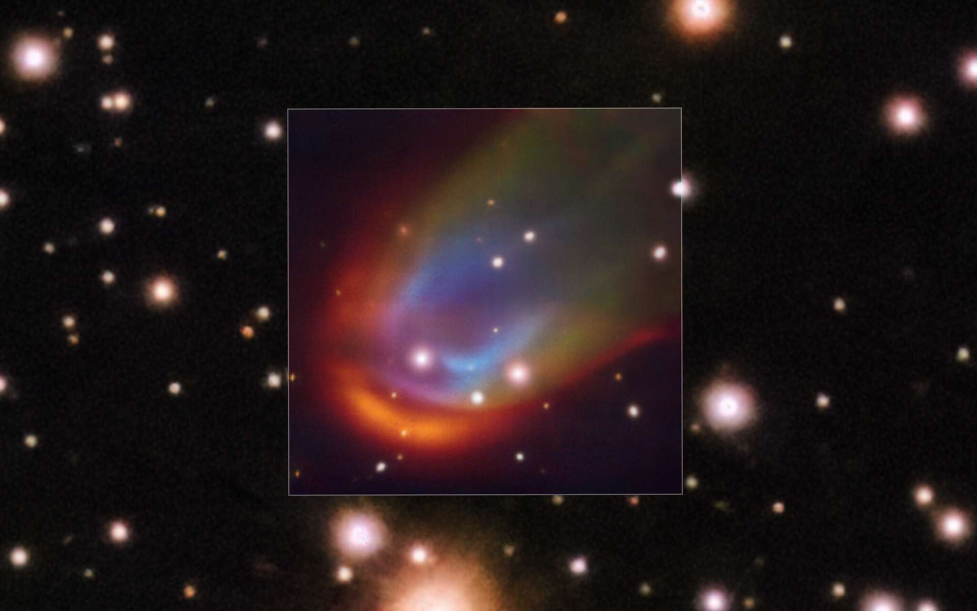 Une naine blanche produit une sorte de bang supersonique qui défie l'astrophysique !