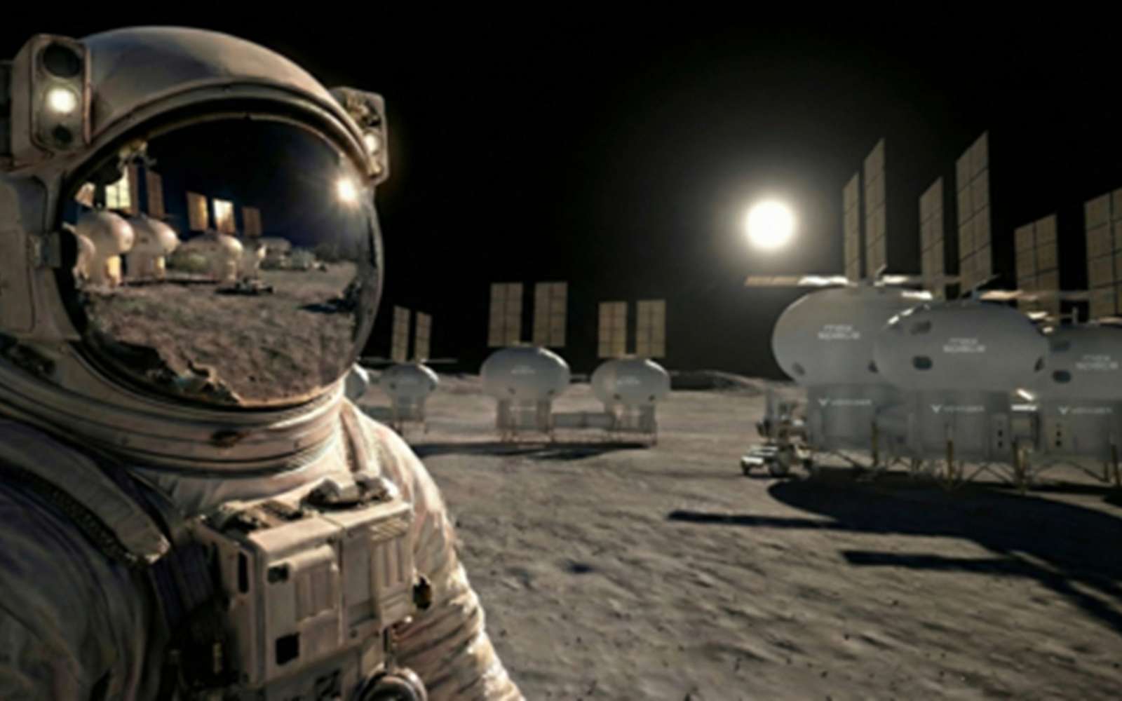 La Lune accueillera peut-être ses premiers habitants dans des maisons gonflables...