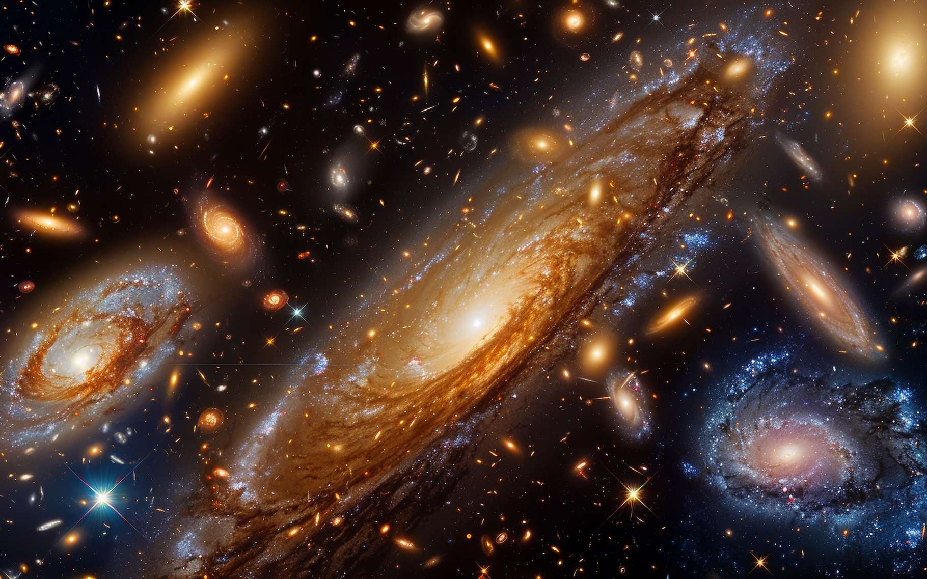 Une nouvelle carte de l'Univers contient 47 millions de galaxies pour percer le secret du destin du Cosmos