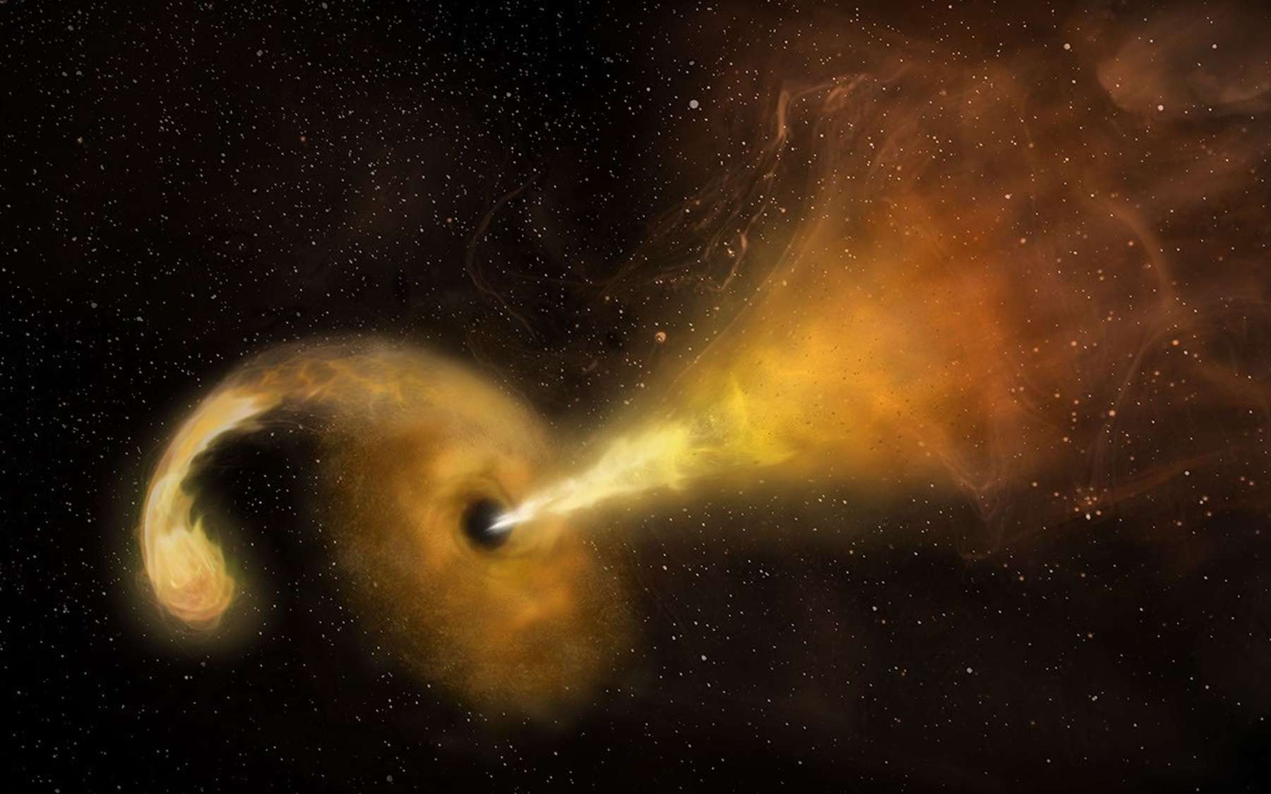 Sont-ils partout sans qu'on les voie ? La Nasa a découvert un méga trou noir « orphelin » là où personne ne l'attendait