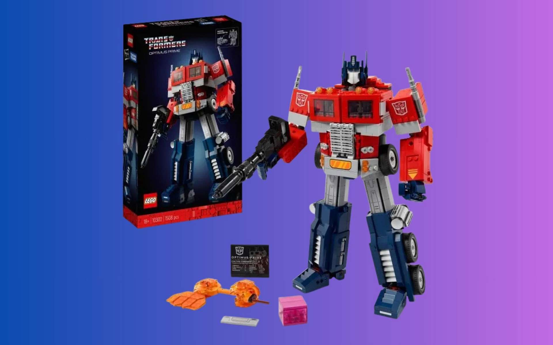 Pour Noël, ce Lego Transformers voit son prix s'effondrer chez Cdiscount