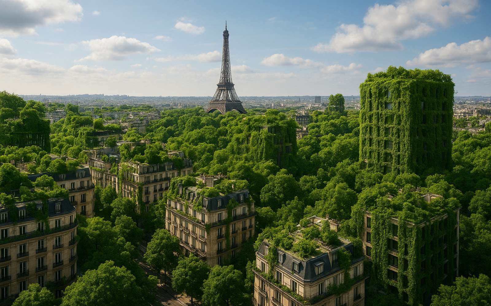 Paris en 2050 : rues, toits, énergie, transports… tout va être bouleversé