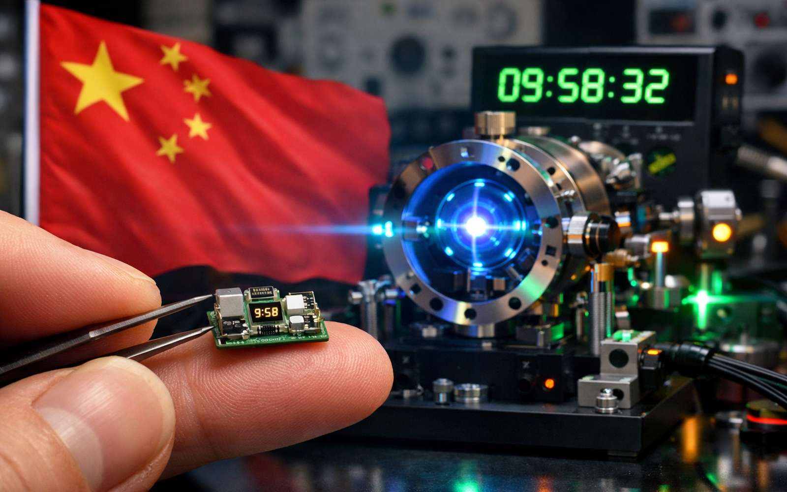 Une horloge atomique de la taille d’un ongle, d’une précision extrême : comment la Chine pourrait prendre l’avantage sur les États-Unis