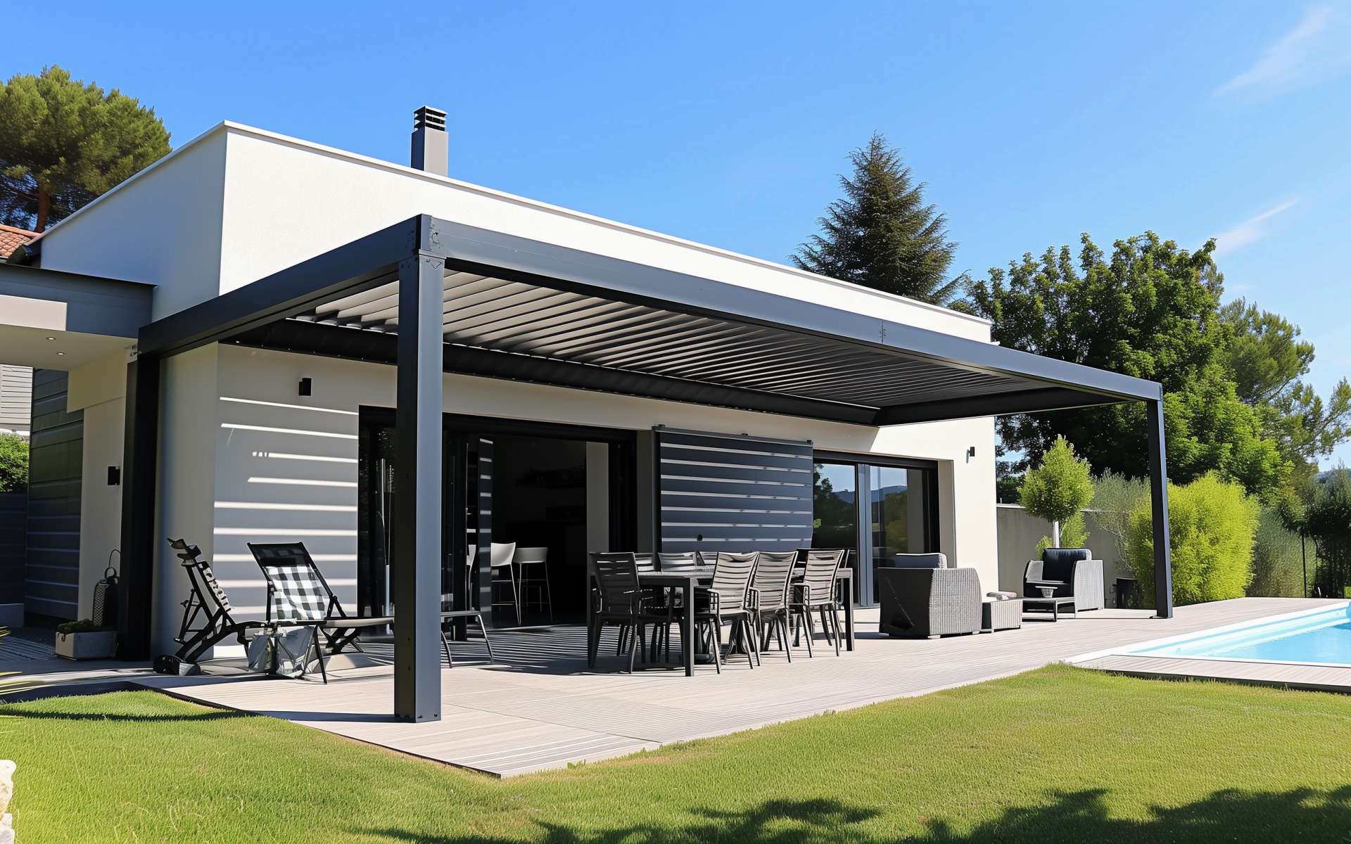 Les meilleures pergolas bioclimatiques à moins de 1000 ¬