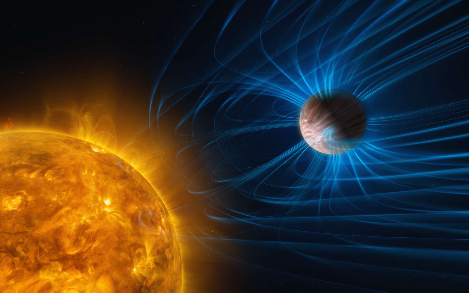 La preuve la plus solide à ce jour d'un bouclier magnétique autour d'exoplanètes
