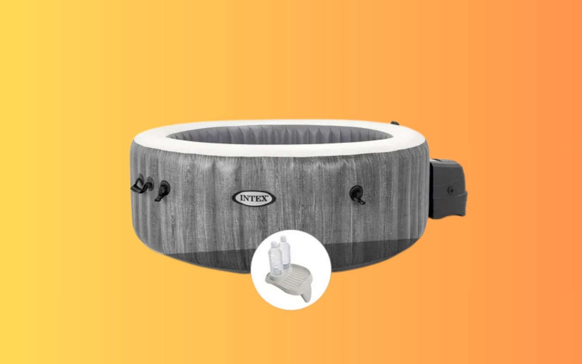Ce spa gonflable Intex risque de voler la vedette à votre piscine cet été