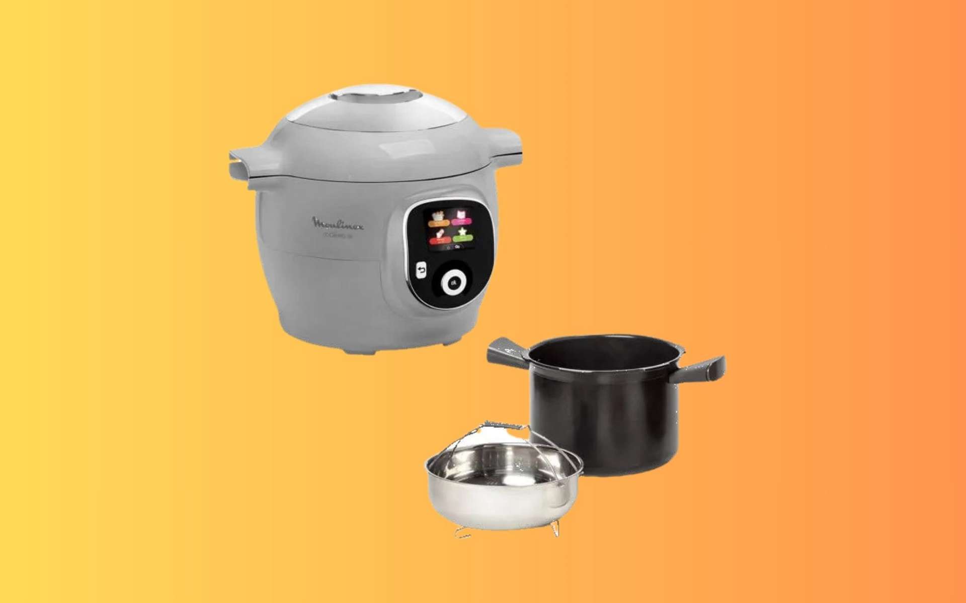 Ce multicuiseur intelligent Cookéo Moulinex star de la cuisine voit son prix chuter à 149 ¬ !