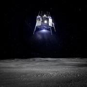 Blue Moon, le projet d&#39;atterrisseur lunaire de Blue Origin dont la mise en service est prévue à l&#39;horizon 2024. © Blue Origin