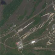 L&#39;Ensemble de lancement destiné à Ariane 6, vu depuis l&#39;espace par Planet,&amp;nbsp;2021. © Planet Labs, Inc.