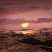 Illustration de la surface de Kepler-1649 c. © Nasa, Ames Research Center, Daniel Rutter