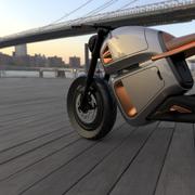 Le design de la Nawa Racer est inspiré des motos café racer. © Nawa Technologies