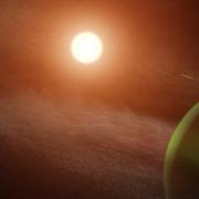 Les astronomes de la Nasa (États-Unis) ont découvert une planète en orbite autour de la jeune étoile AU Microscopii. © Nasa