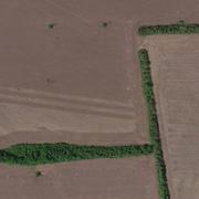 Malgré la guerre, des agriculteurs labourent les champs près de Slovyansk, en Ukraine. Images capturées le 12 mai et le 31 mai 2022. © 2022 Planet Labs PBC