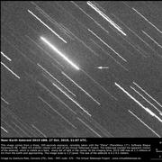 Le passage d&#39;un astéroïde au plus près de la Terre à suivre en direct