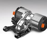 Le moteur électrique que Bentley développe dans le cadre de son programme Octopus. © Bentley Motors