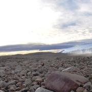 Une vue de la région où se trouve le cratère d'impact de Hiawatha. © Pierre Beck