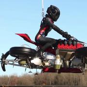 La moto volante Lazareth LMV 496. © Lazareth
